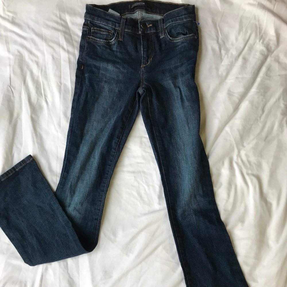 Joe's low, boot cut jeans